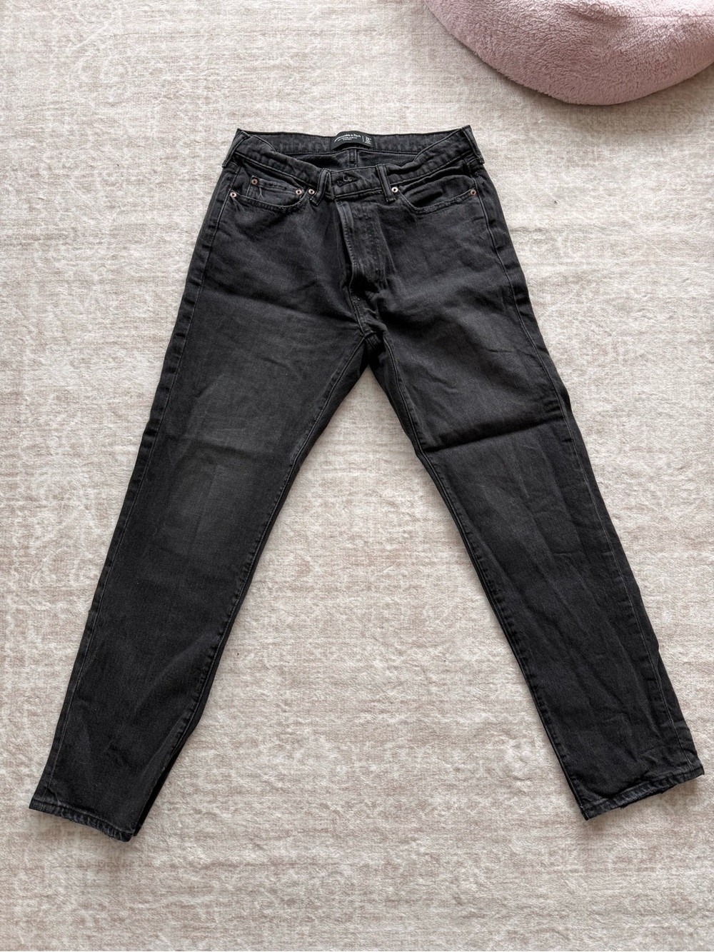 Abercrombie & Fitch Men's Slim Black Jeans